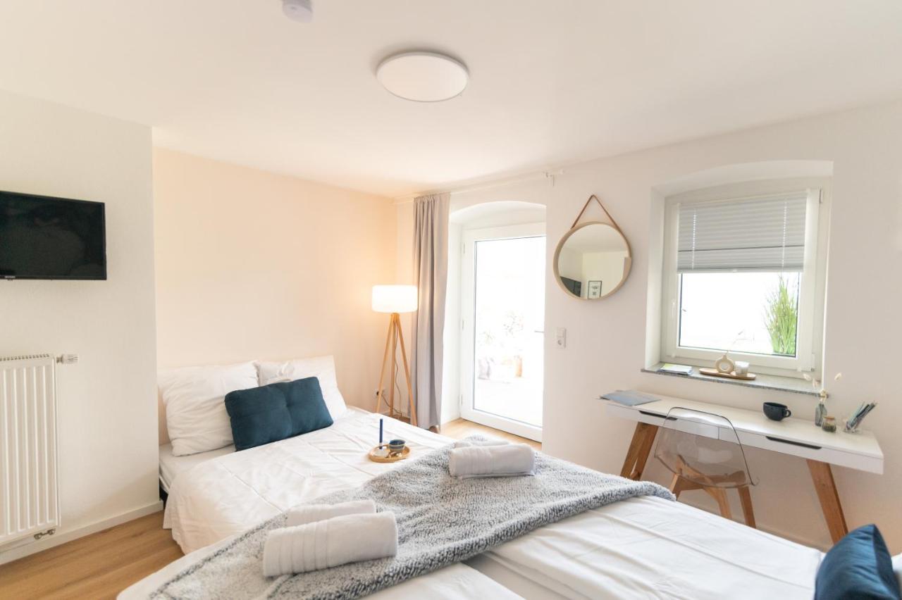 Peter Apartments - Apartment Mit Eigenem Eingang I 30Qm I Zentrale Lage I Bad I Kueche I Terrasse I Tv Fulda Zewnętrze zdjęcie