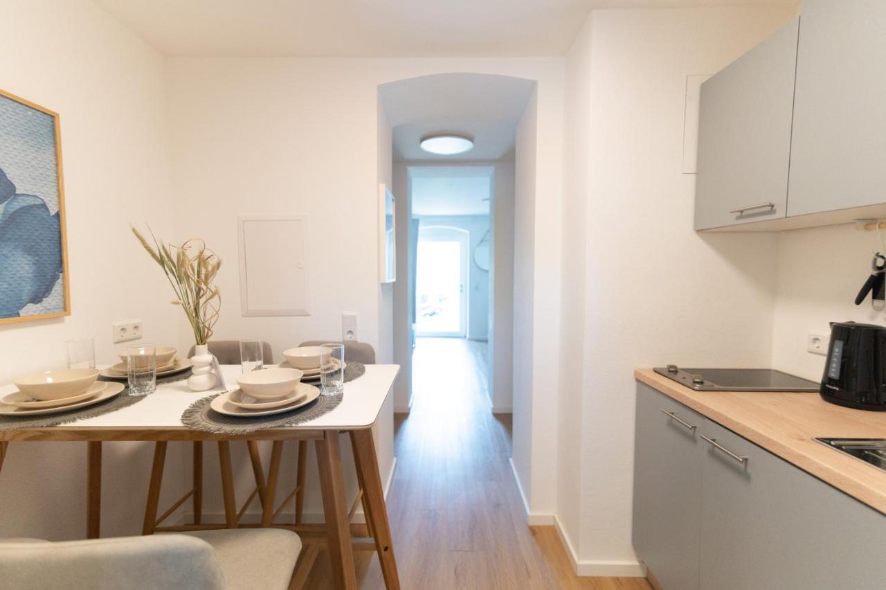 Peter Apartments - Apartment Mit Eigenem Eingang I 30Qm I Zentrale Lage I Bad I Kueche I Terrasse I Tv Fulda Zewnętrze zdjęcie